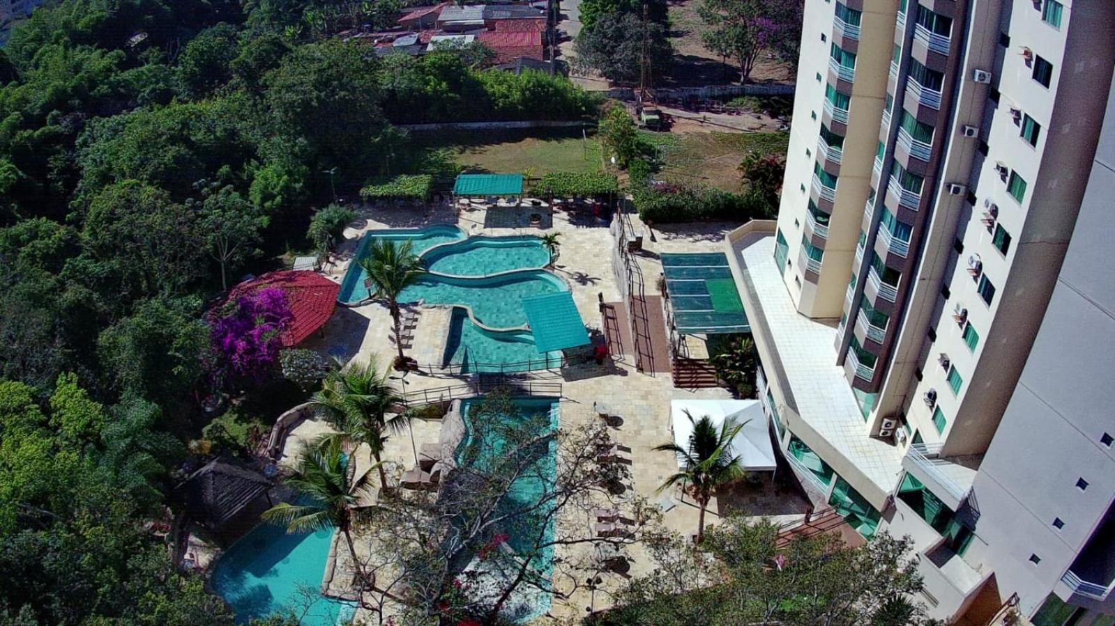 Condominio Thermas Do Bosque - Apto 204 Калдас-Новас Екстер'єр фото